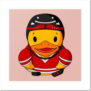 Hockey Rubber Duck Posters and Art